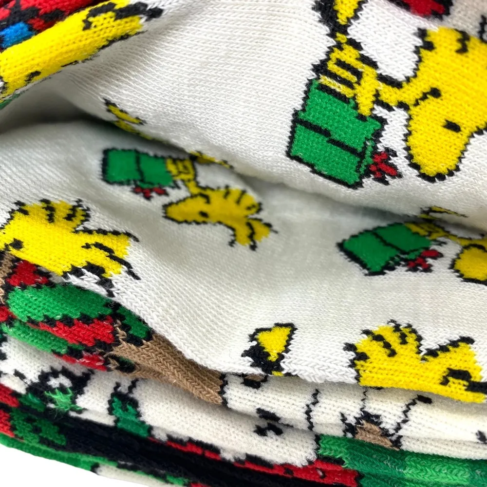 Peanuts Snoopy No Show Socks 6 Pairs - Image 5