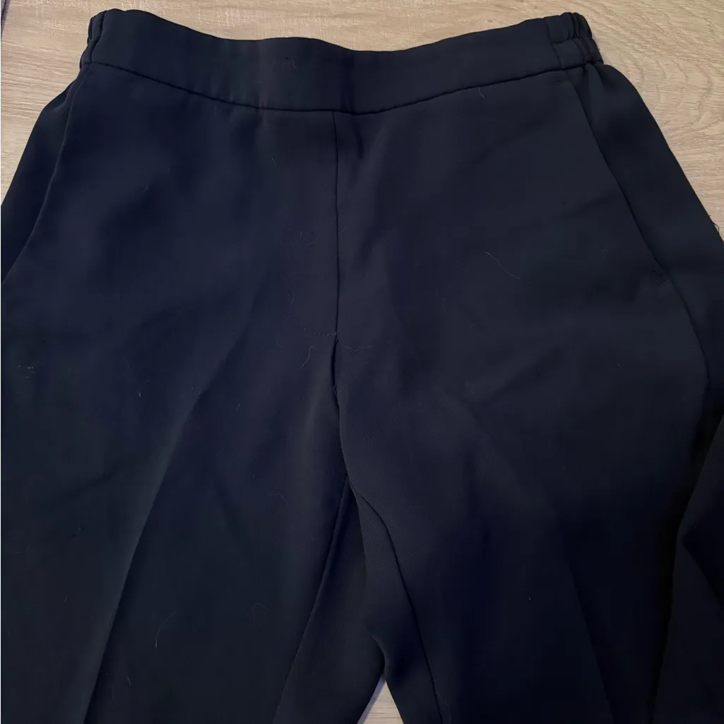 J. Crew Jamie Ankle Cropped Pull On Pants *flaw | Navy Blue | 4 - Image 5