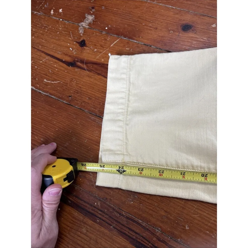 Madewell Griff High Waist Tapered Fatigue Pants Size 27 Yellow Carpenter Chinos - Image 5