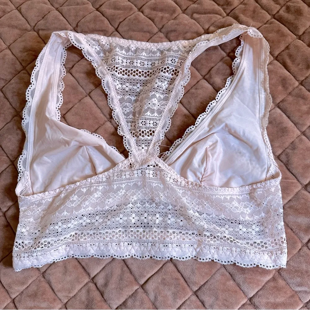 Victoria’s Secret pink lace bralette - Image 2
