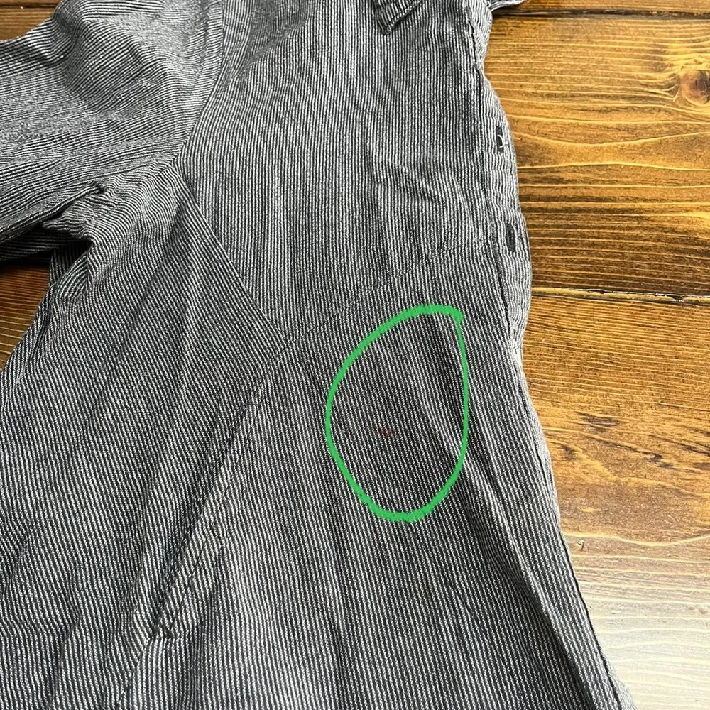 Textured Denim shirt dress Size M - Image 9