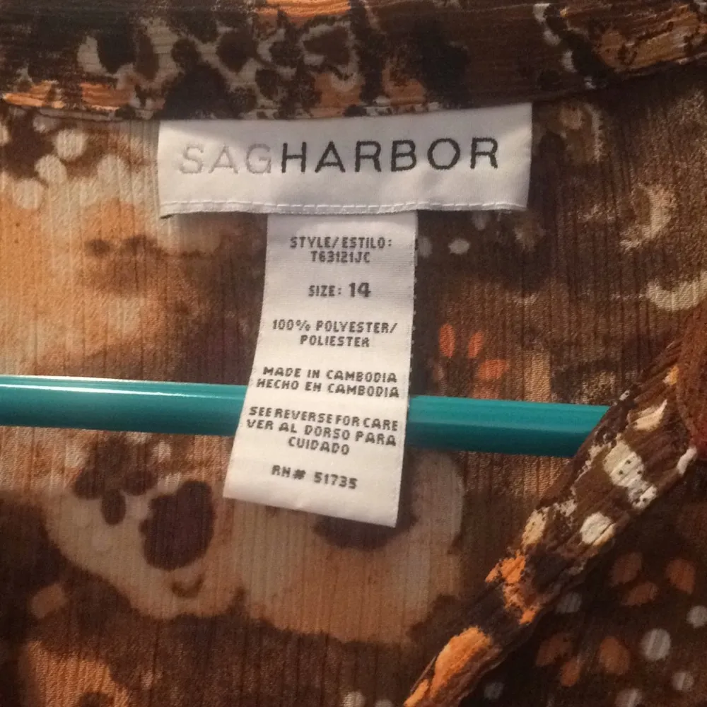 Sag Harbor FINAL MARKDOWN Ladies  blouse 14 - Image 4