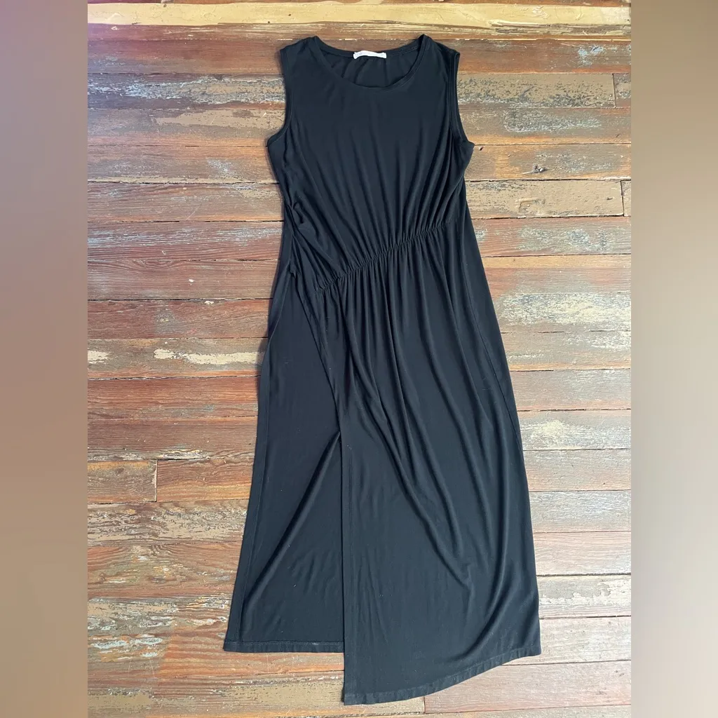 Peruvian Connection Twyla Sleeveless Long Jersey Tunic Dress Lagenlook - M ๐งก๐ - Image 10