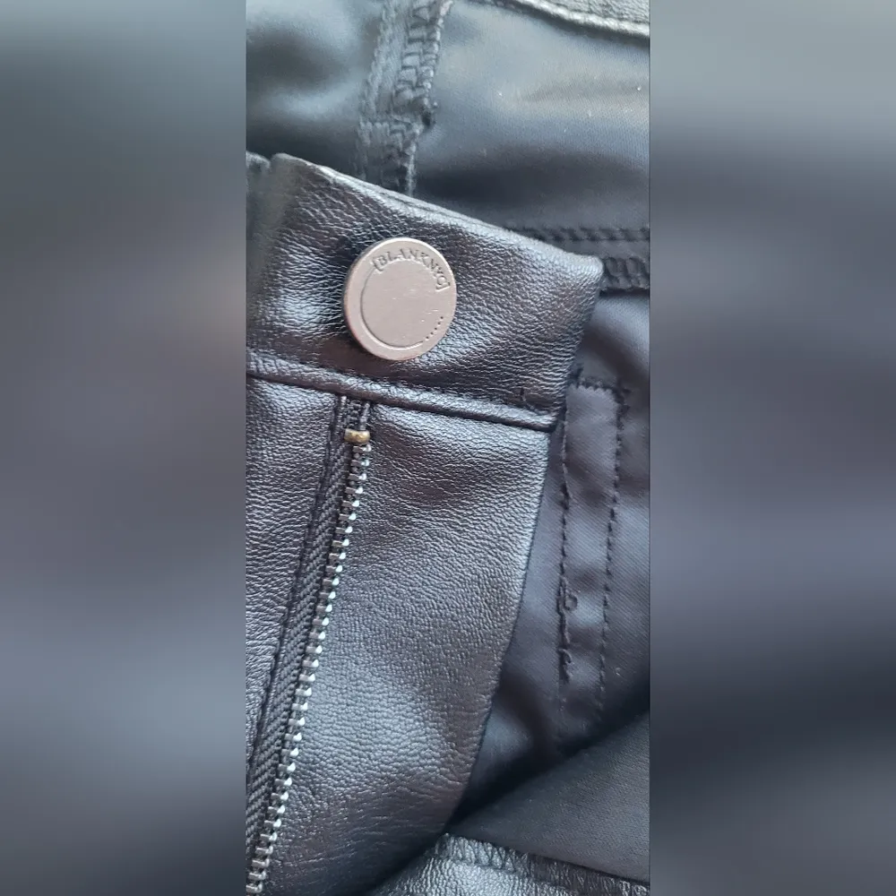 Blanknyc faux leather Jeans - Image 8