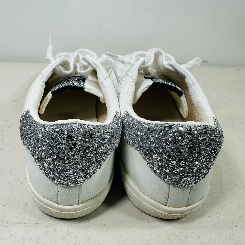 Vintage Havana Gadol Lace Up Women's Casual Sneaker Size 11 White Leather - Image 4