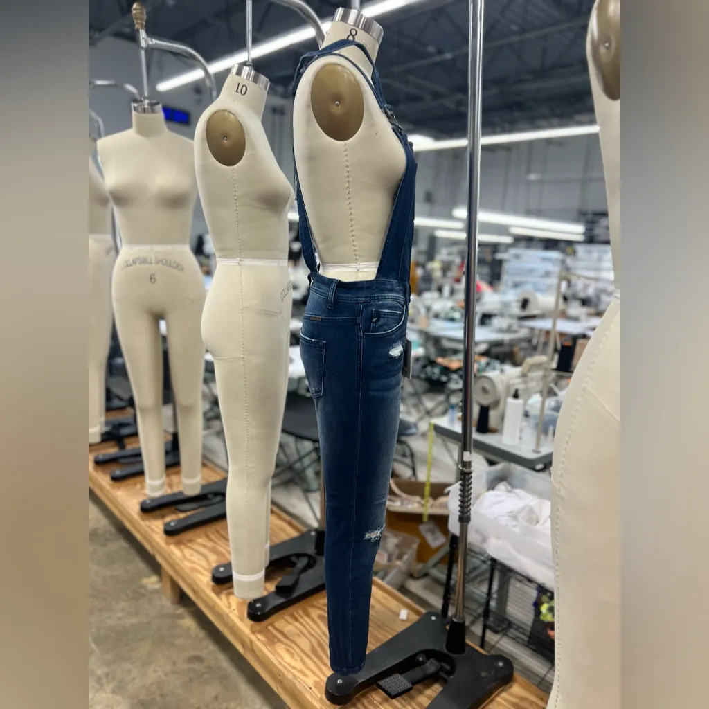 KanCan Overalls S Blue Size 10 - Image 6