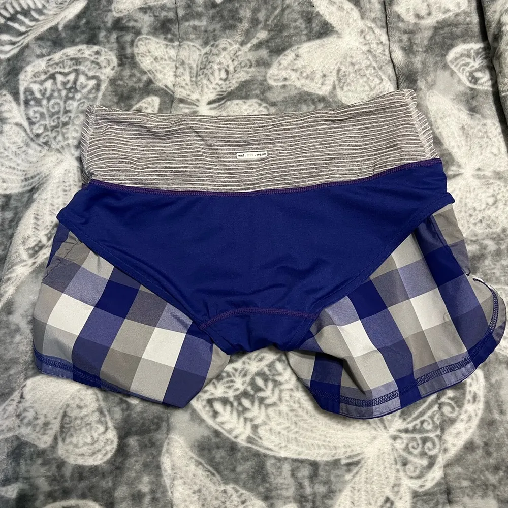 Unicorn Plaid Speed Up Shorts - Image 7