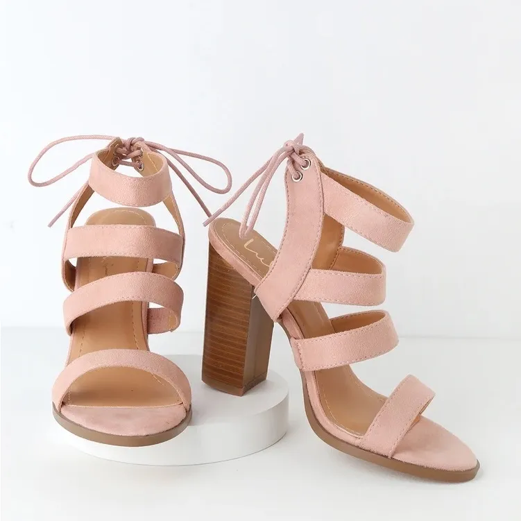 Lulus Pink Sydney Heels - Image 2