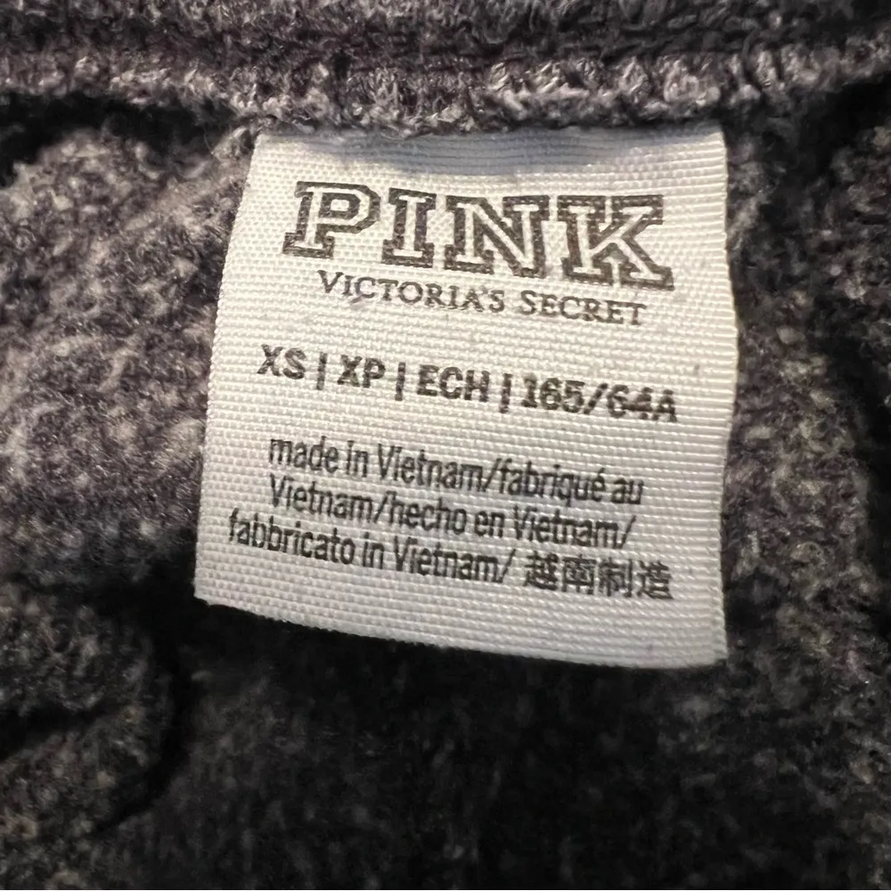 PINK by Victoria’s Secret Joggers Women’s XS Faded Dark Gray Sweatpants Pockets - Image 6