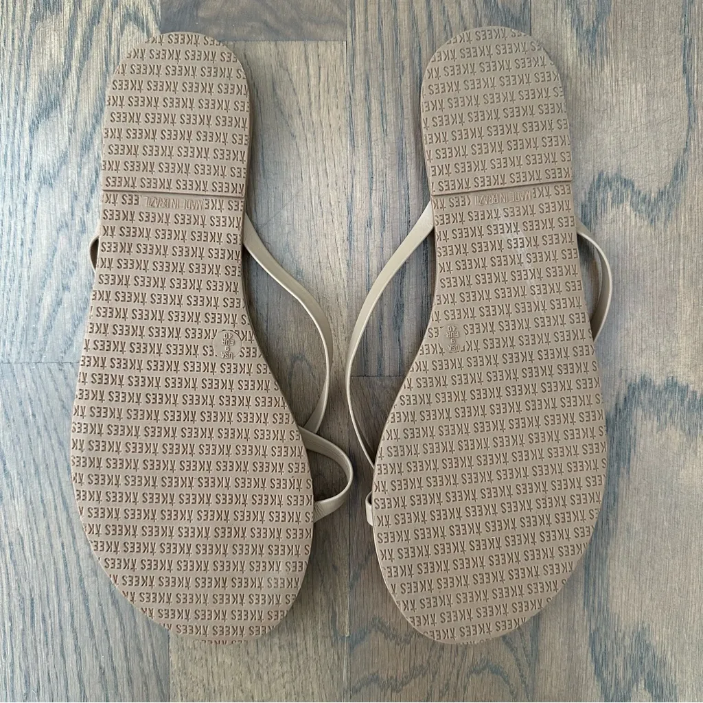 NWT Tkees Riley Leather Sandal in Cocoabutter Tan Size 9 US 40 EU - Image 8