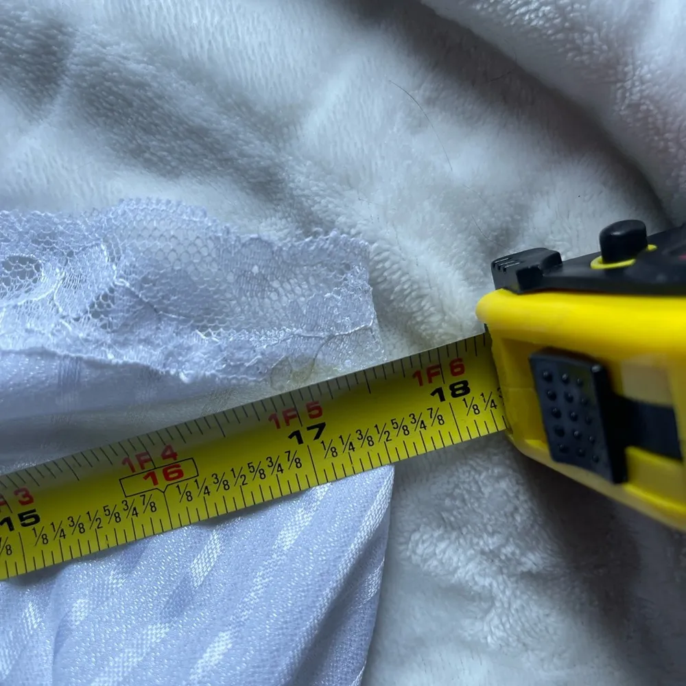 Vintage Undercover Wear white romper medium lace strip’s lingerie wedding - Image 6