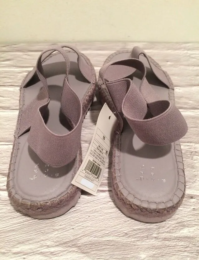 Purple Espadrilles Sandals Size 10 - Image 3