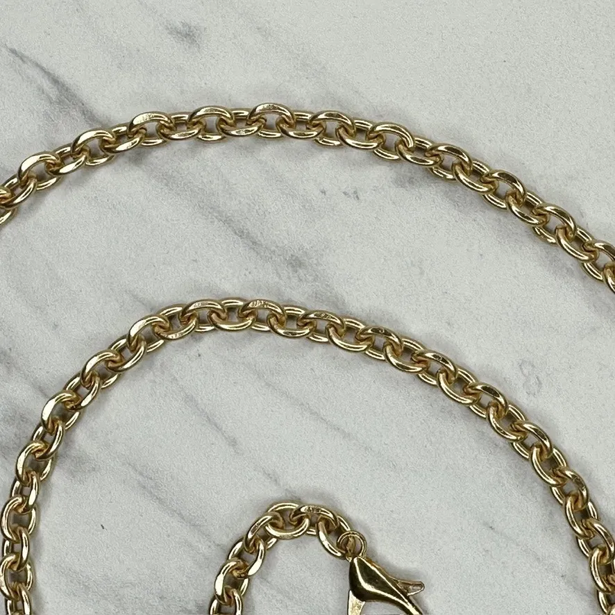 Gold Tone Chain Link Purse Strap Replacement Handbag Shoulder Crossbody ✨ - Image 4