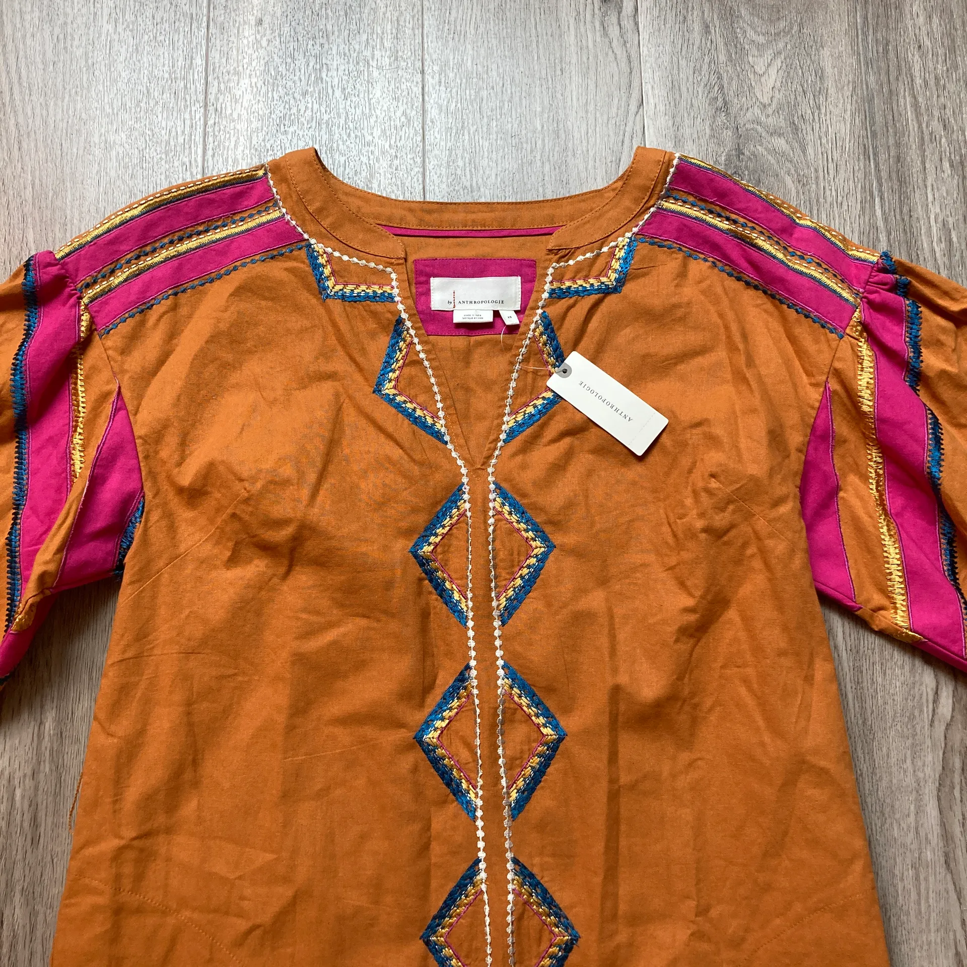 Stasiana Embroidered Dress Size XS NWT - Image 3