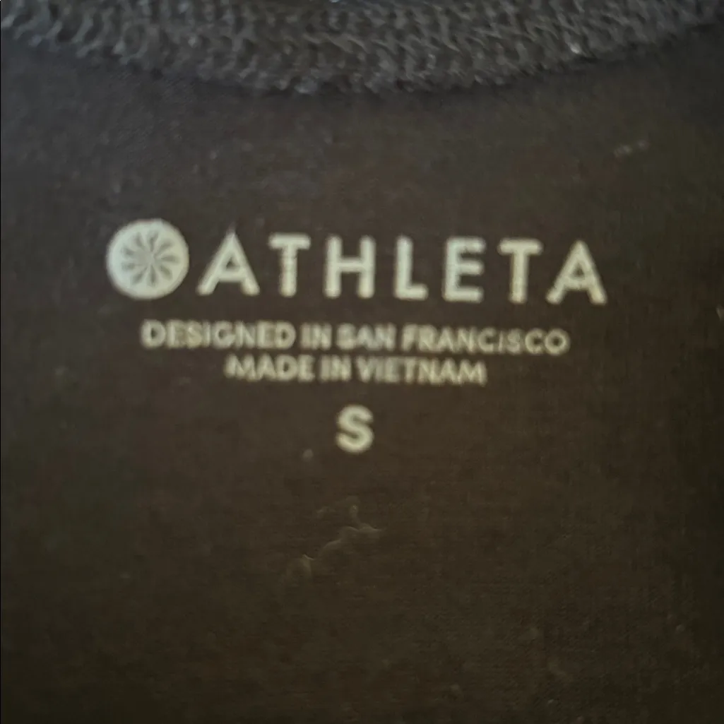 Athleta topanga mesh racer back tank black - Image 3