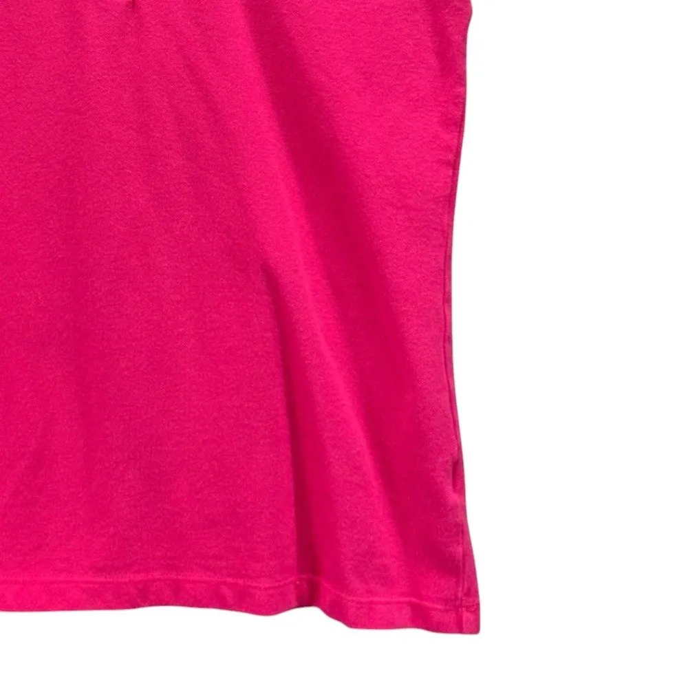 Aeropostale The Skinny‎ Polo Shirt Large Pink Golf - Image 5
