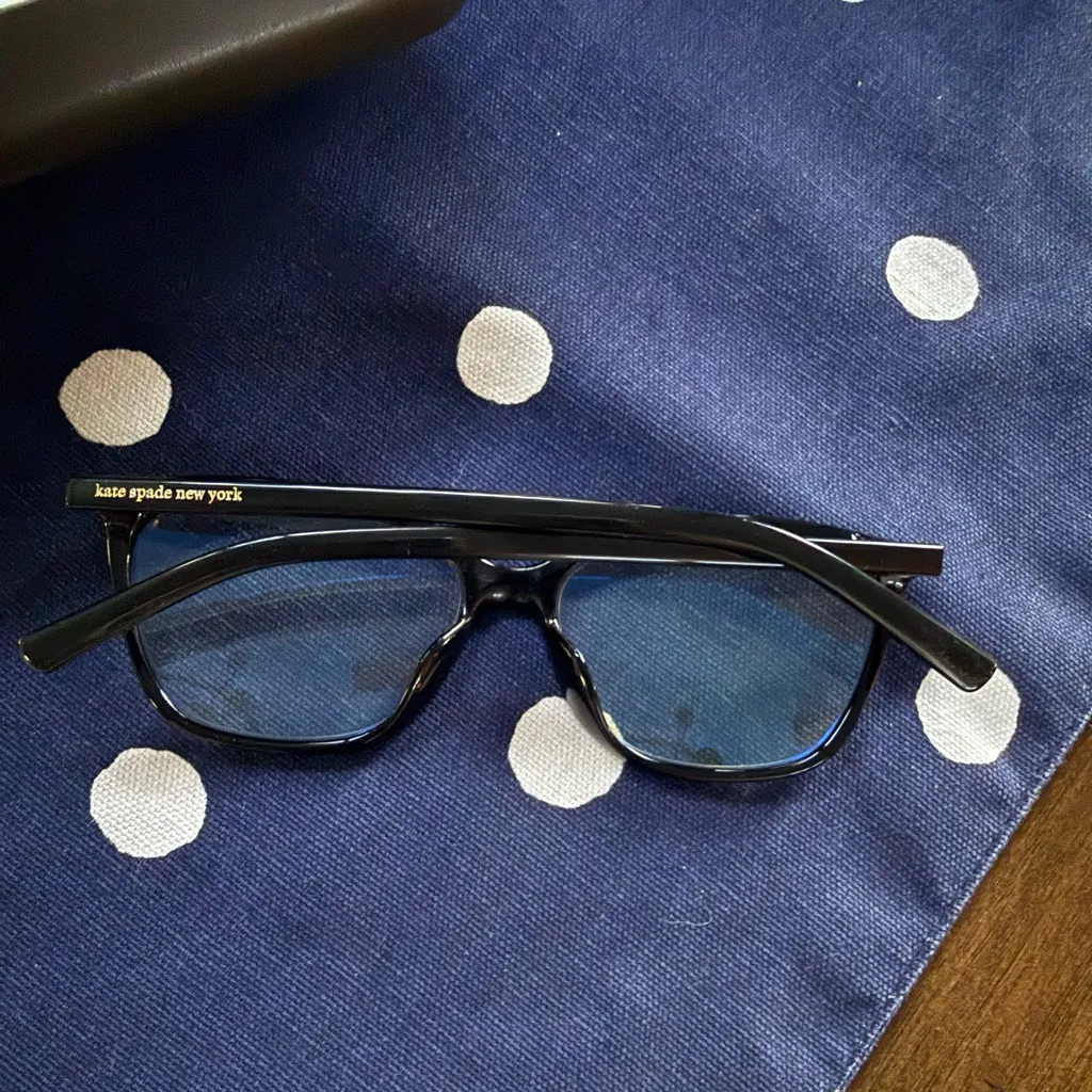 Kate spade milena black reading glasses 2.0 with case LNC - Image 2