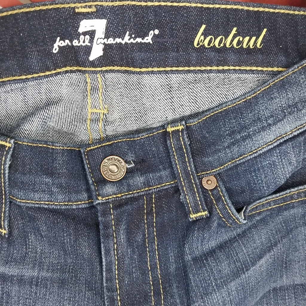 7 For All Man Kind Bootcut Jeans - Image 12