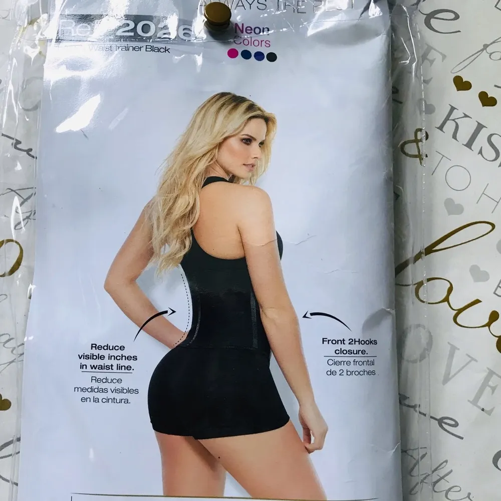 Waist Trainer High Compression Black Size M Size M - Image 6