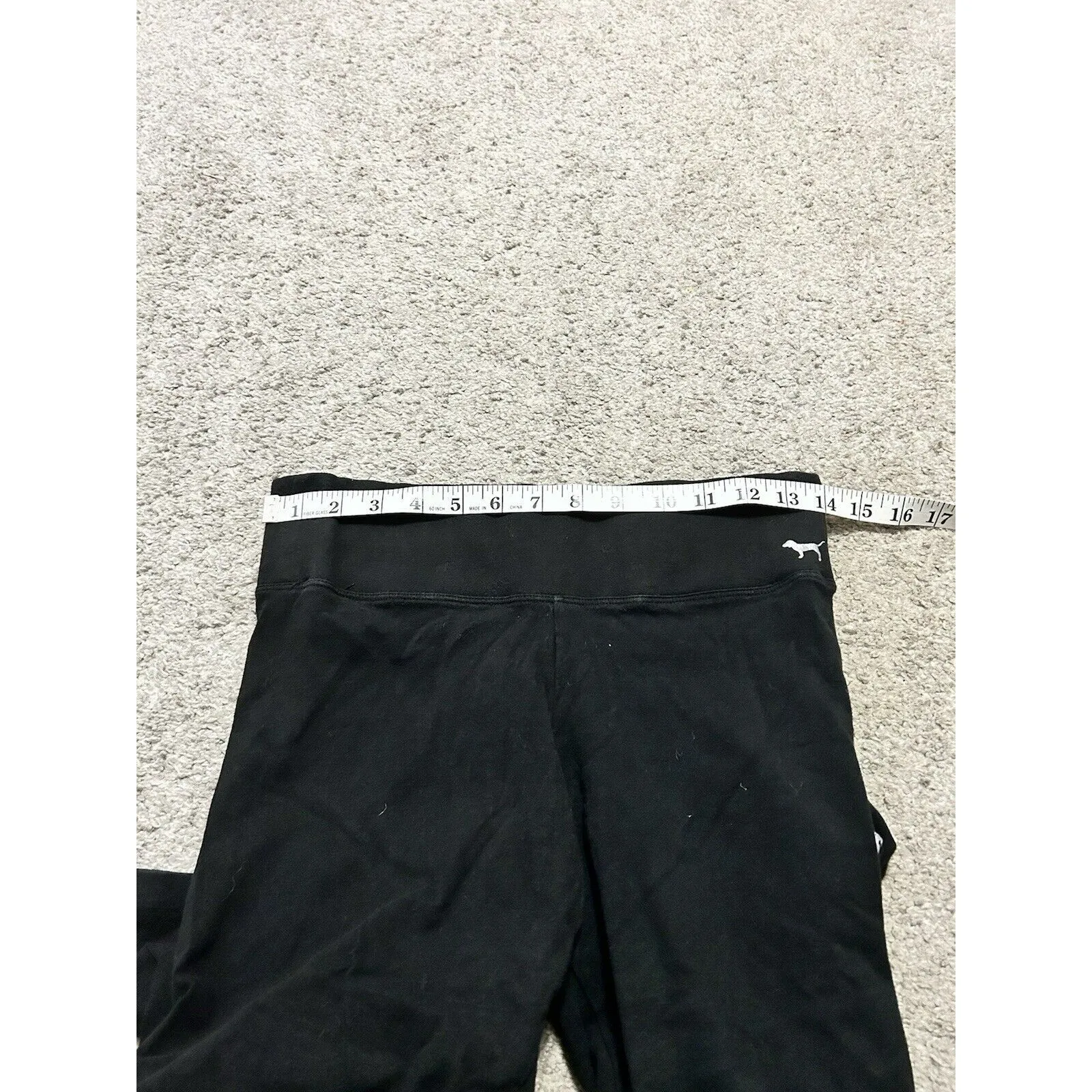 VS‎ pink Bling yoga Leggings pants victoria secret small Cropped 27" - Image 5