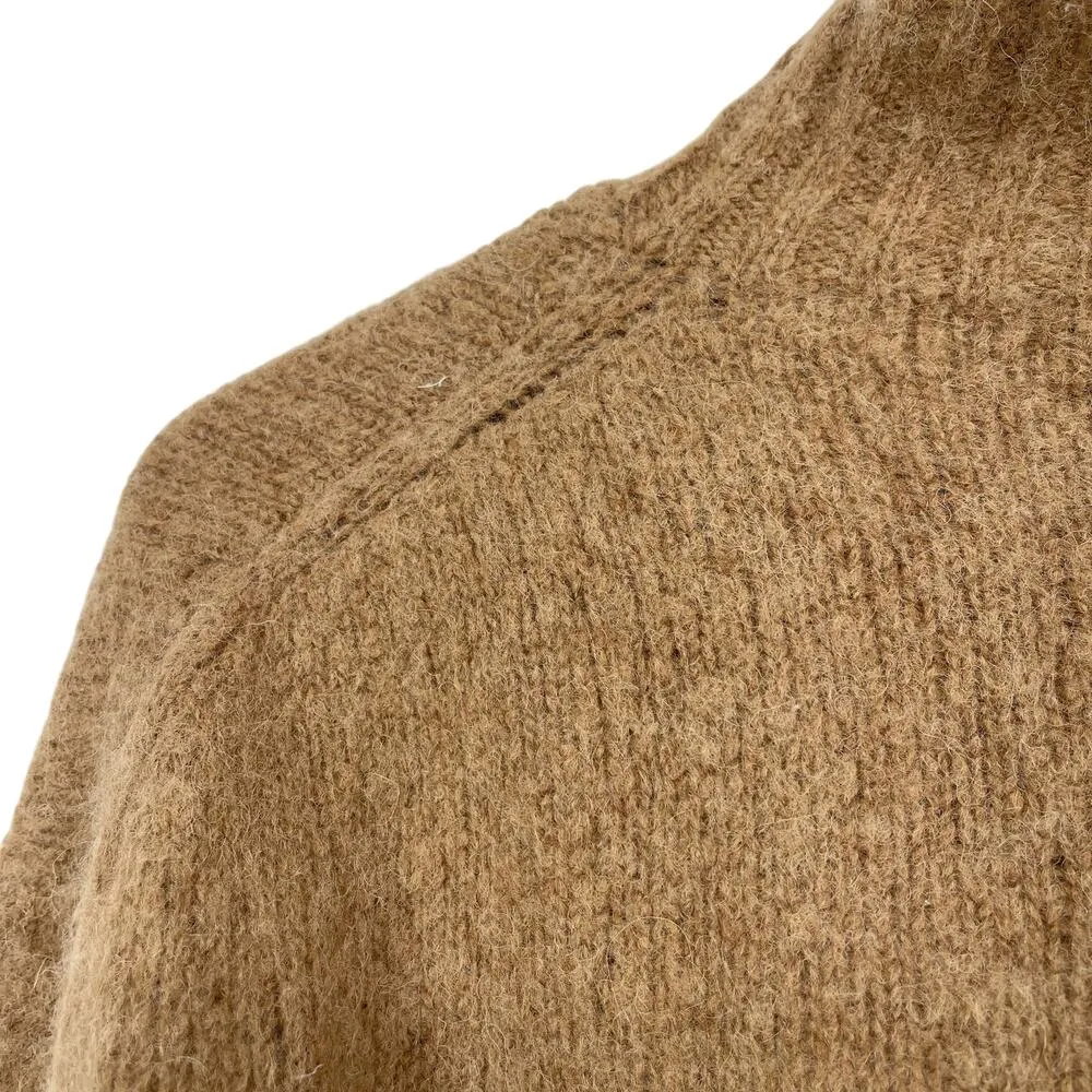 Jenni Kayne Sweater Alpaca Wool Blend Mockneck Sweater in Size Small - Image 4