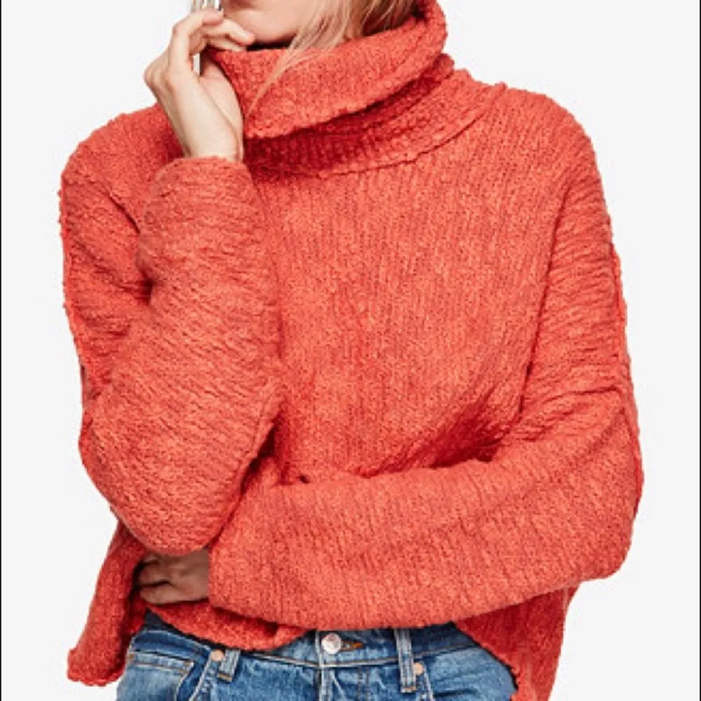 Free People  Big Easy cowl neck crop sweater - Image 2