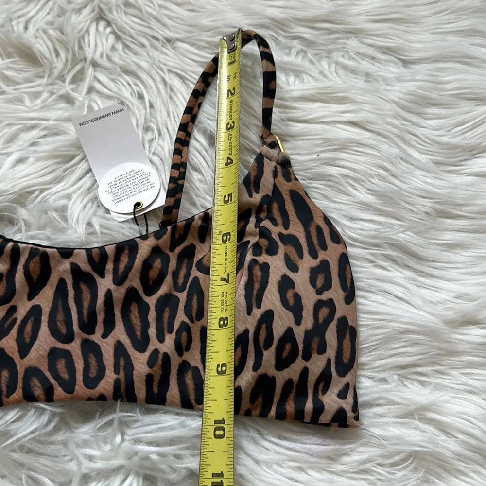 Swiminista Play Bikini Top Leopard - Image 6
