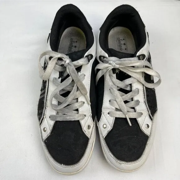 Southpole Women's Blk/White Shoes/Sneakers Sz 10 SKU 4519 - Image 2
