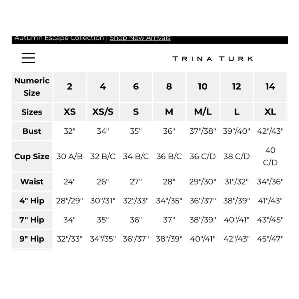 Trina Turk Purple&Pink Floral Breeze Plunging V One Piece Swimsuit Sz.14 - Image 15