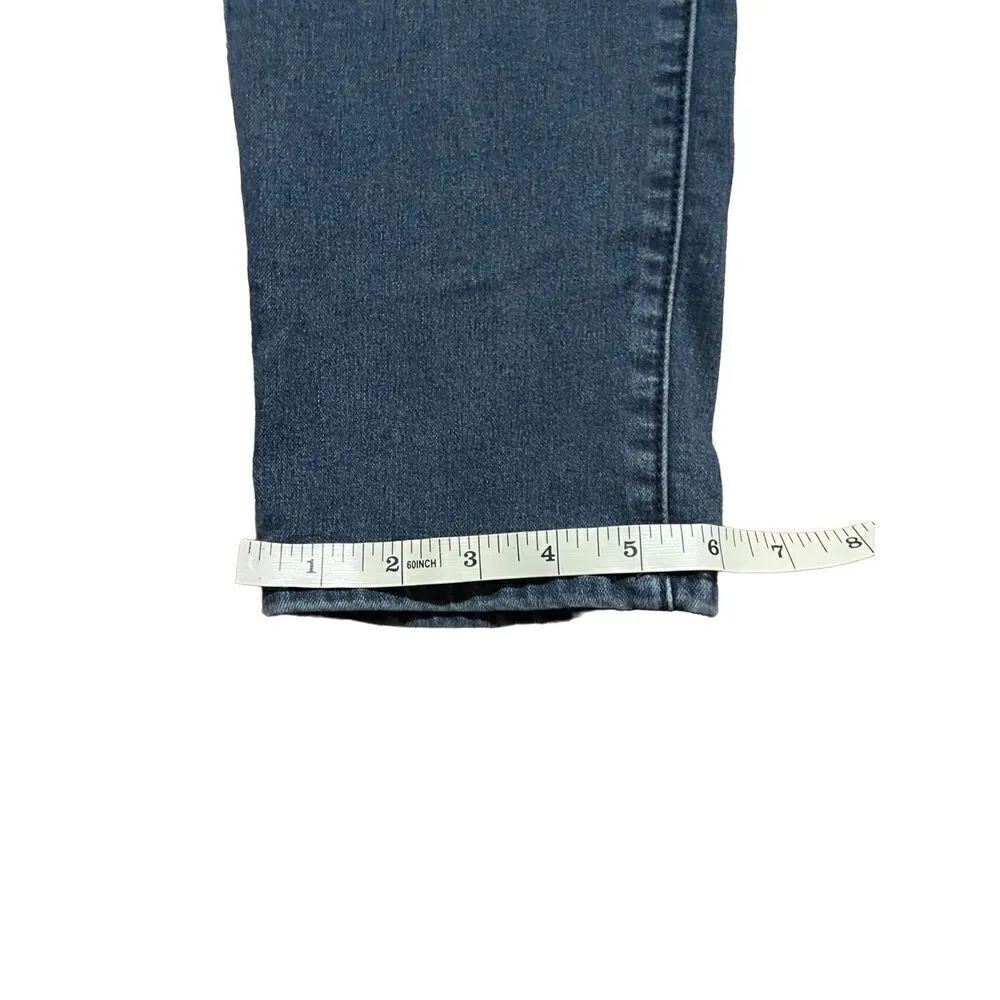 Free People We the Free black wash faded straight leg mid rise jeans size 29 - Image 5