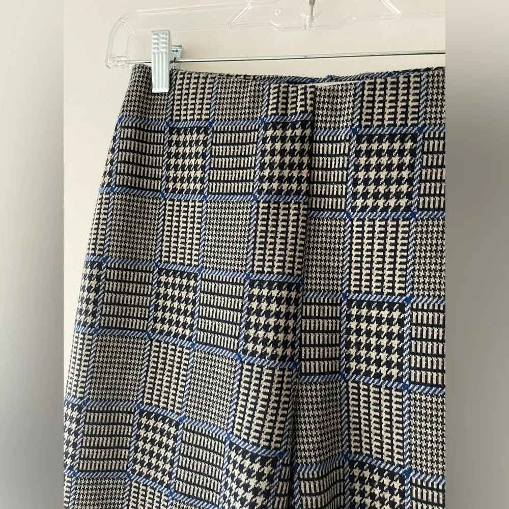Urban Outfitters Plaid High Waist Flare Leg Pants - Image 2
