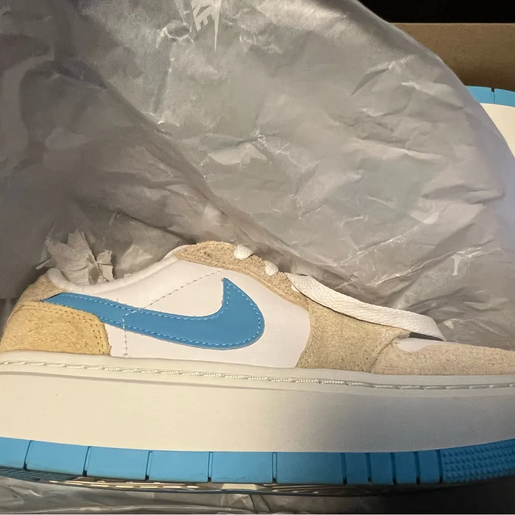 Air Jordan 1 elevate low se platform Js Blue Size 8 - Image 5