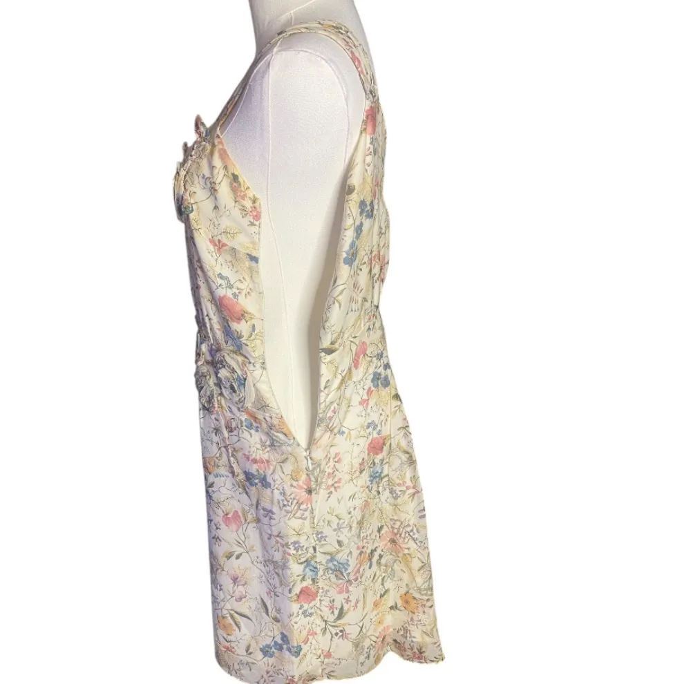 VINTAGE Cris Barros Luxury Brazilian
Designer Floral Wedding Guest
Dress Size S Pink - Image 4