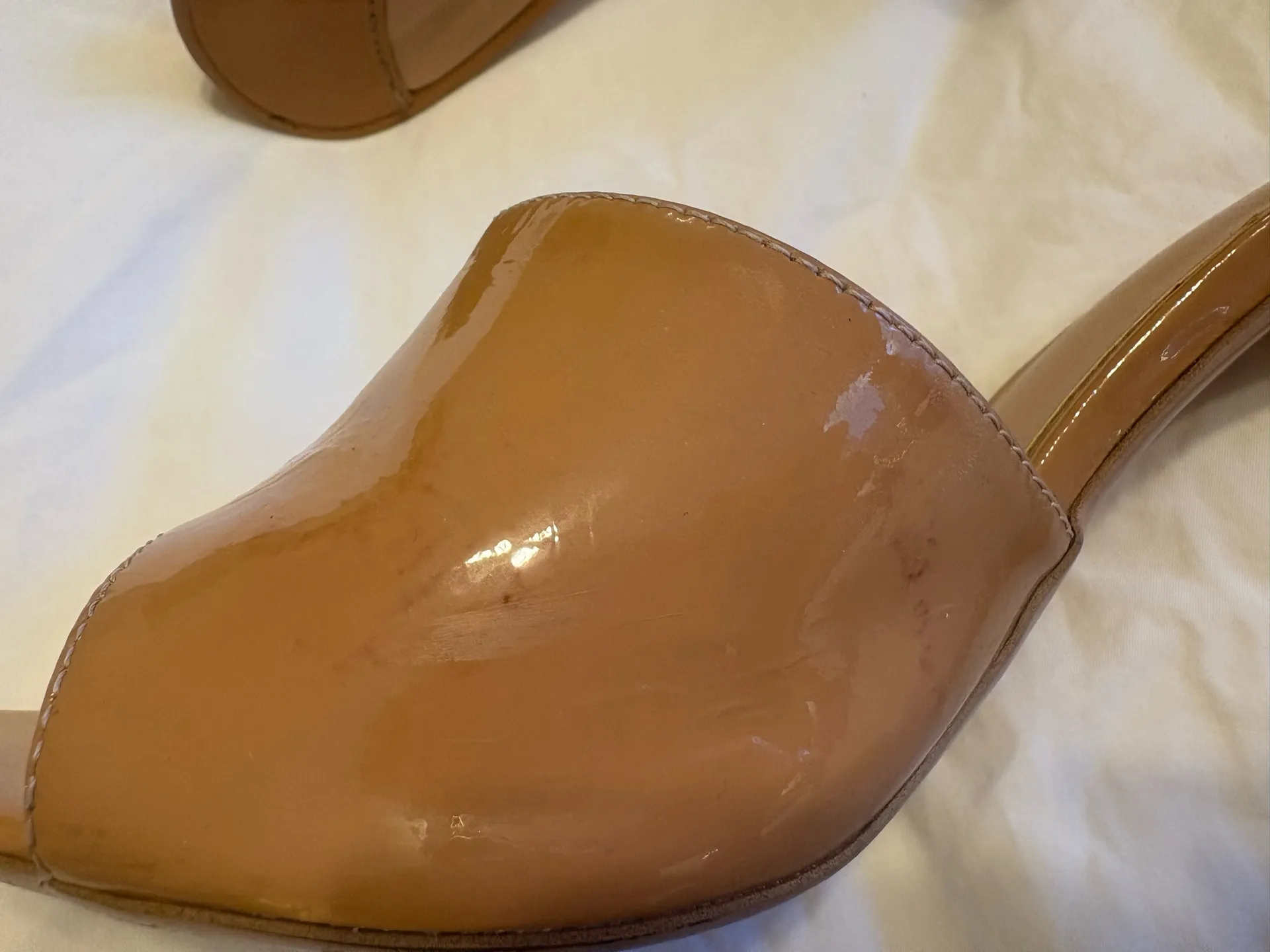 Tony Bianco  Nude pointed toe heels - Image 4