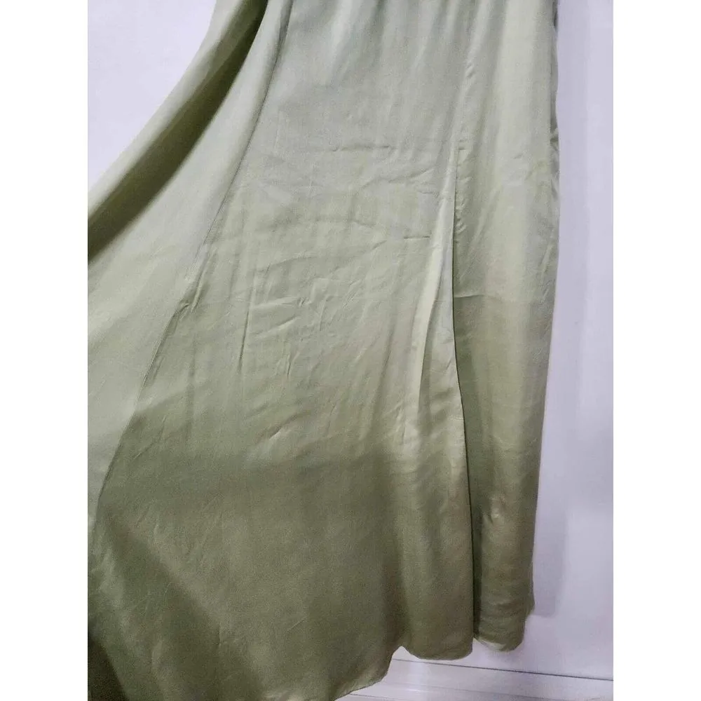 NWT Anthropologie Let Me Be A-Line Lace-Trimmed Midi Dress Size L. B1 - Image 14