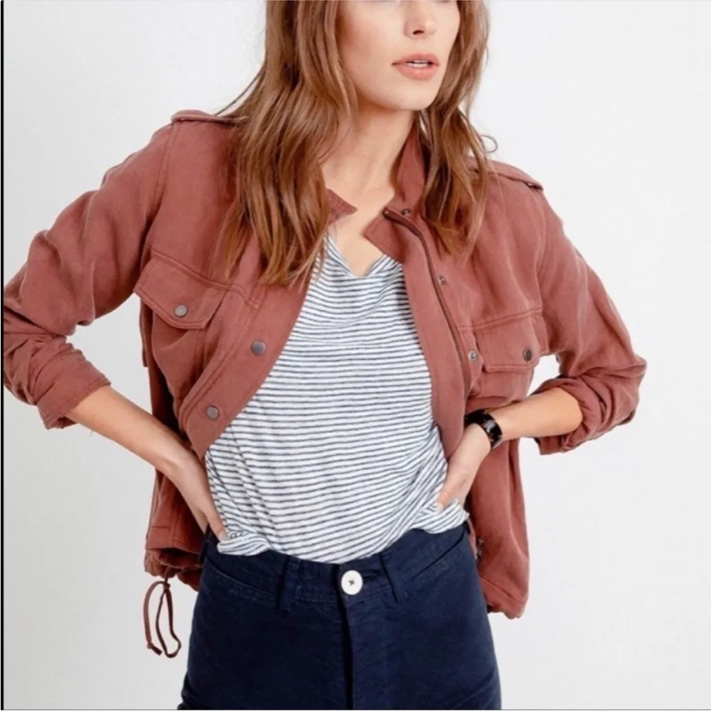 RAILS COLLINS MILITARY BRICK JACKET SIZE S - Image 2