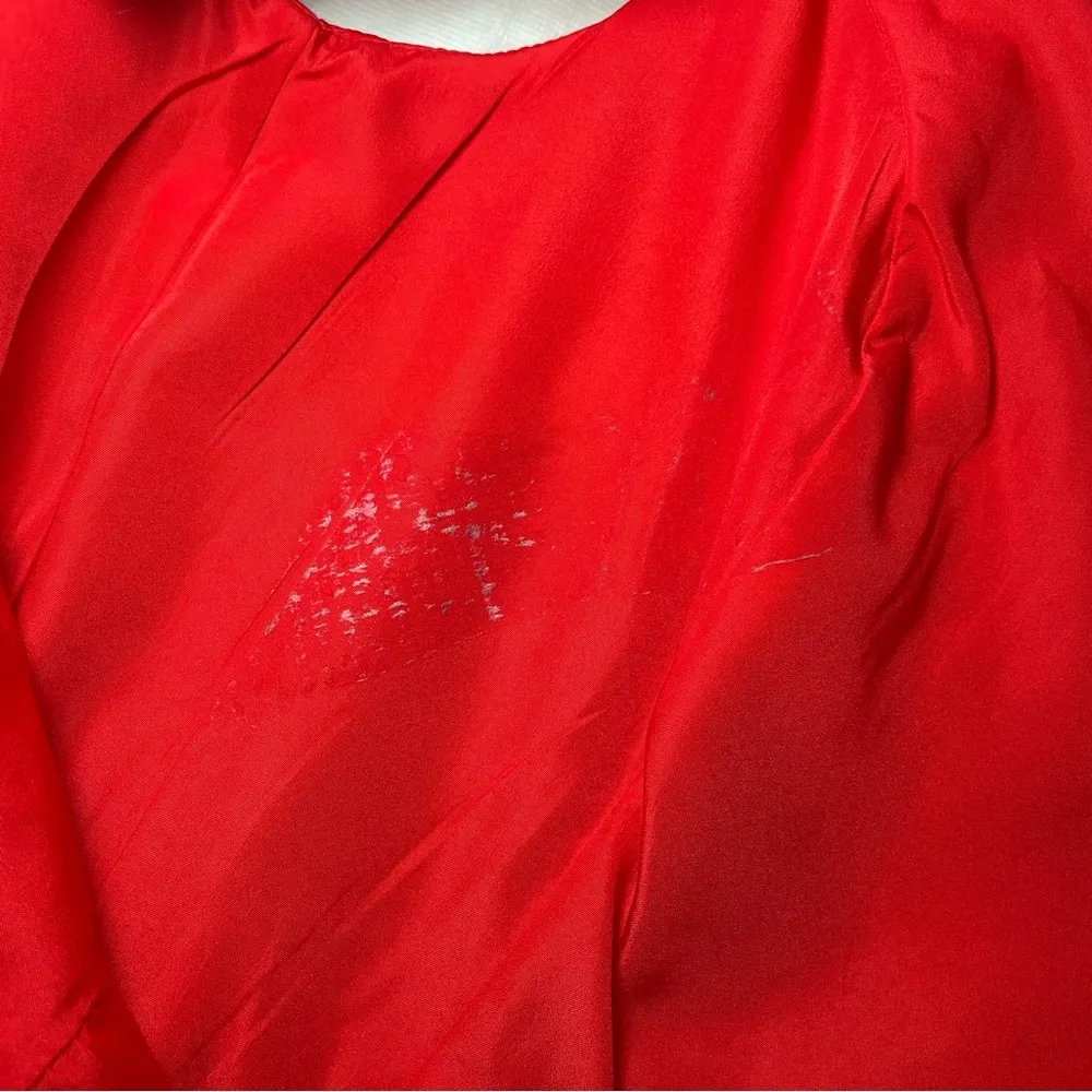 BANANA REPUBLIC Women's 4 Coral Sleeveless Sheath Dress Lined Knee Length Career - Image 11