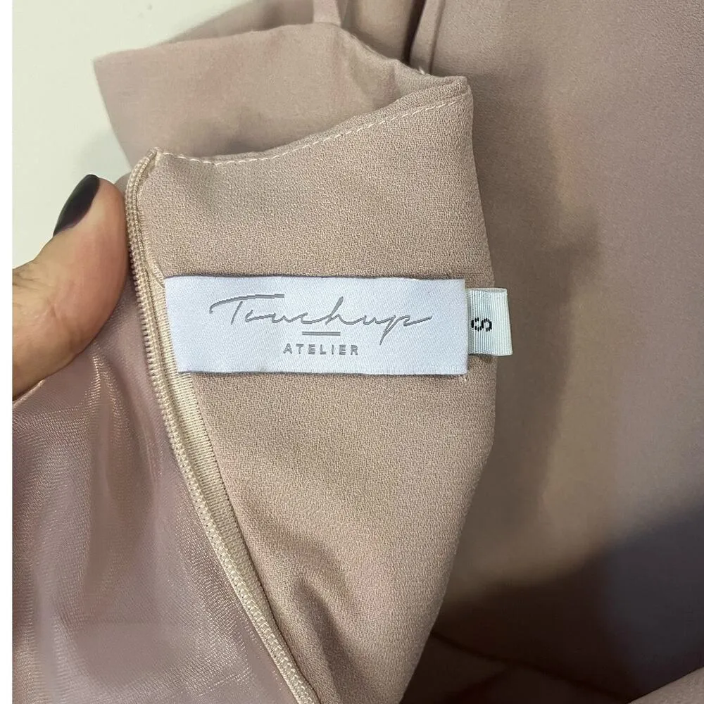 Touchup Ateliere Organza Mini Dress Blush Pink Tulle Romantic Ballerinacore sz S - Image 6