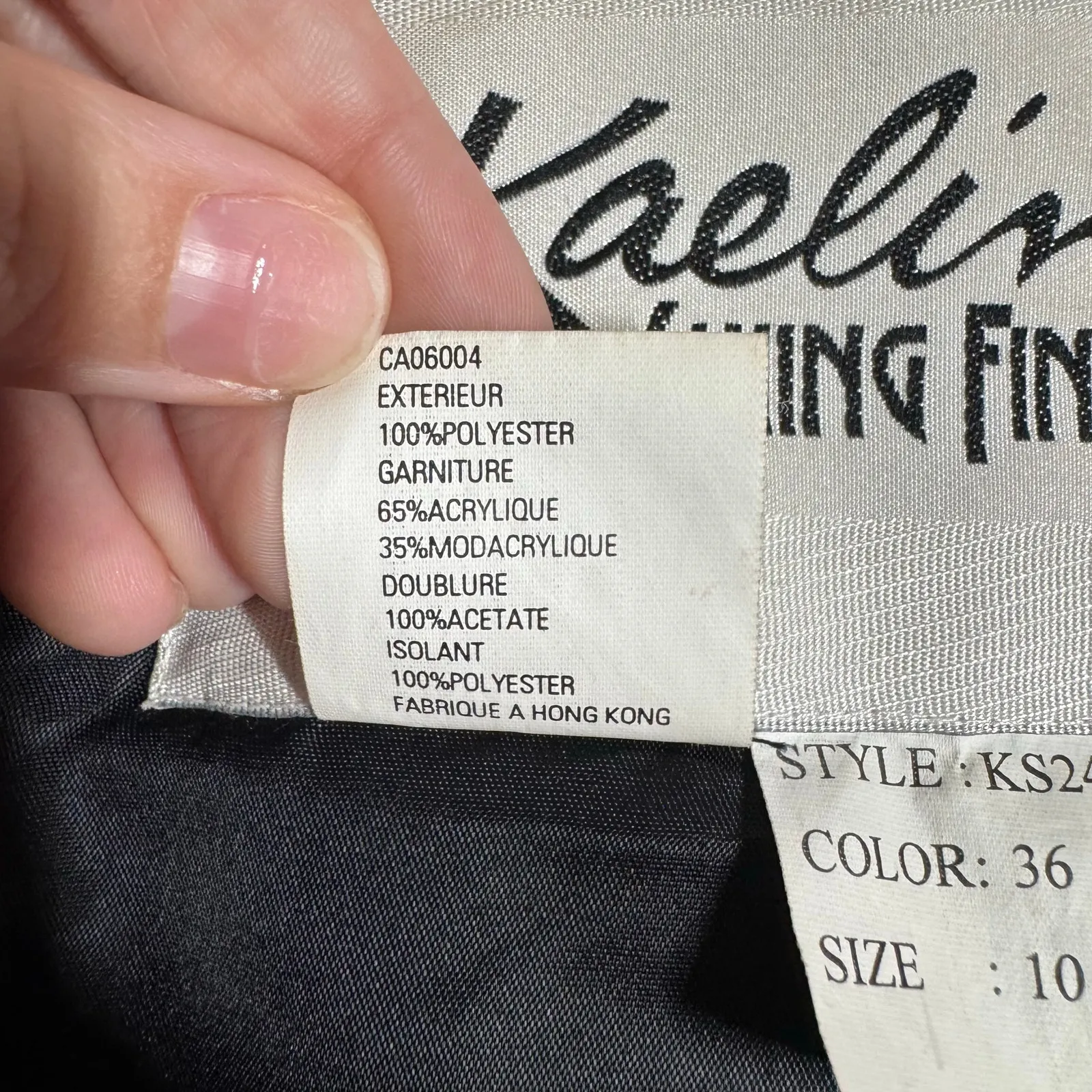 Kaelin Ski Jacket Women 10 Red Floral Embroidery Vintage Sport Outdoor Retro - Image 11