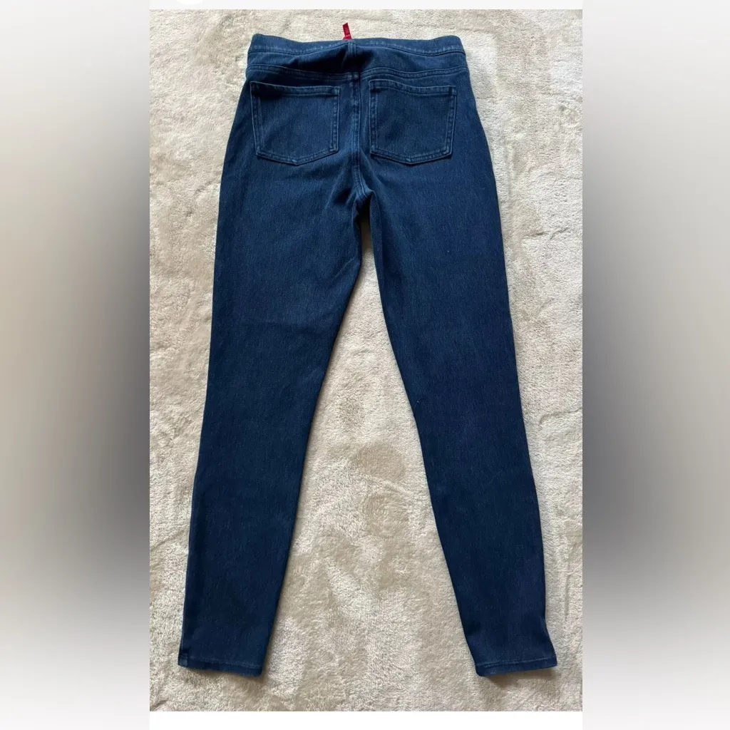 Spanx‎ Women’s Pants Jean-ish Ankle Legging Dark Wash Control Skinny Sz M - Image 3