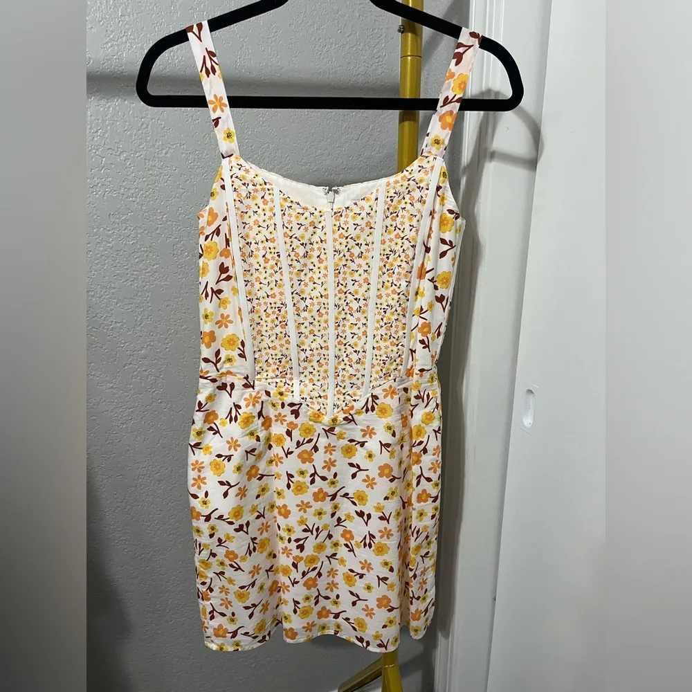 SABO SKIRT Sole corset floral dress - Image 3