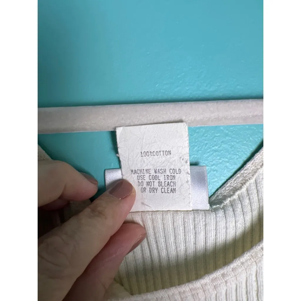 Vintage 80s/90s Nina Piccalino Plaid Prairie Dress – Cottagecore Made in USA Blue Size 12 - Image 4