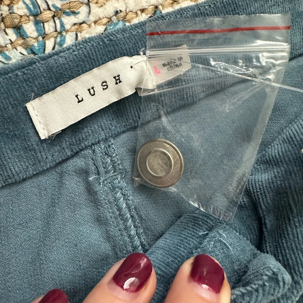Lush - velour pants - Image 2