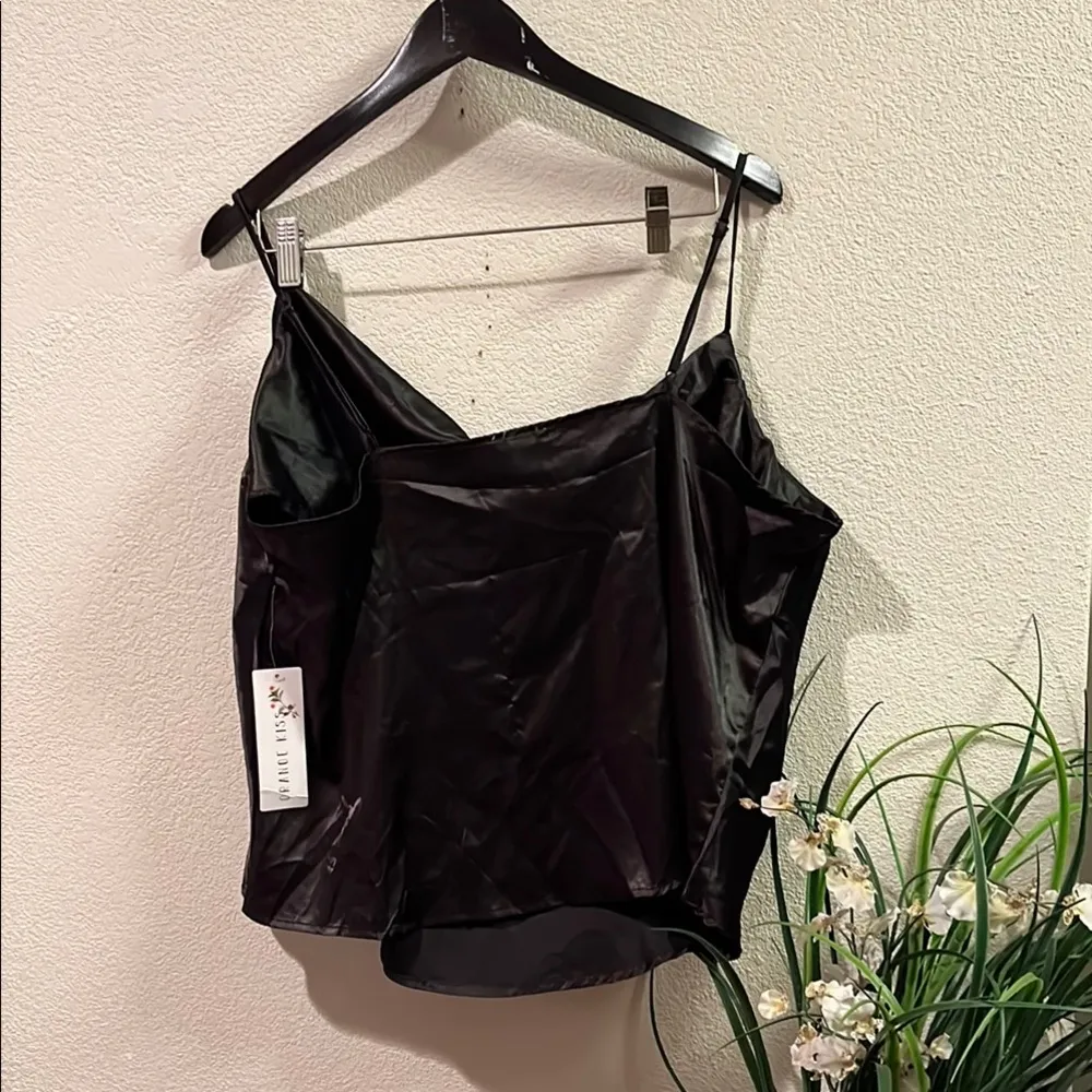 Black Camisole Top Size 2X - Image 2