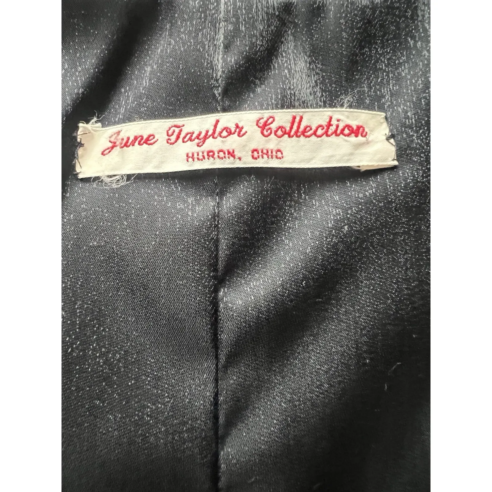 Vtg June Taylor Cat Tapestry Vest Kitty Feline Button Front Brown Black Size M - Image 2