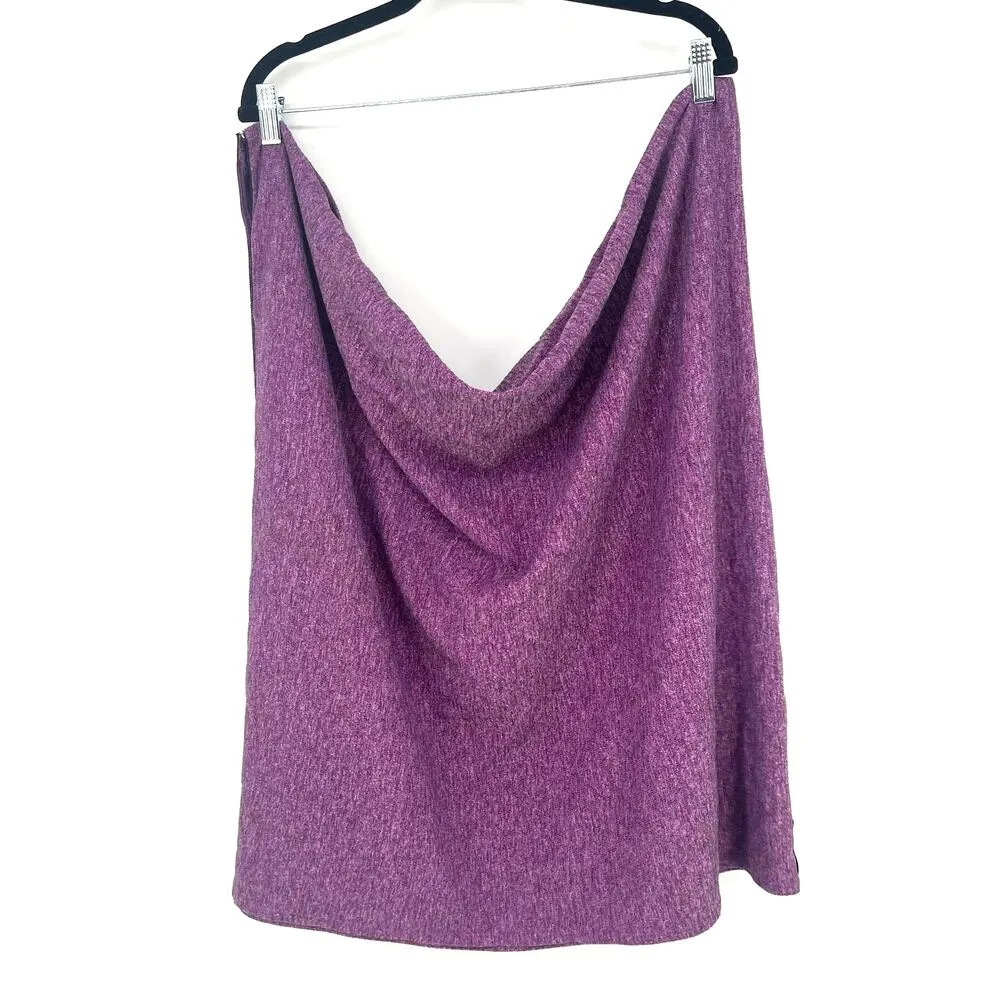 Lululemon Vinyasa Scarf *Rulu Mini Check Pique Ultra Violet Heathered Black - Image 3