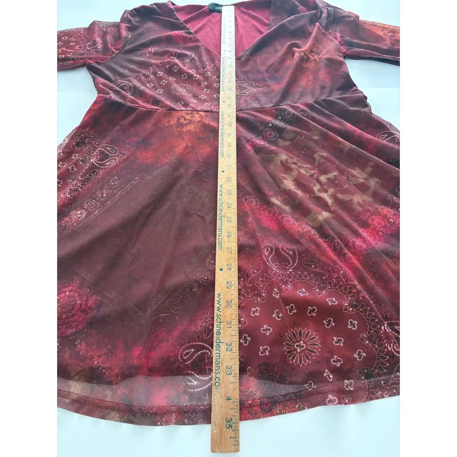 Cider Babydoll Top Size 2X Forest Fairy Bell Sleeve Whimsigoth Vampire Fantasy - Image 8