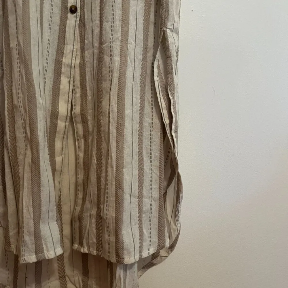 NWT Anthropologie Sleeveless Collared Dress - Image 7