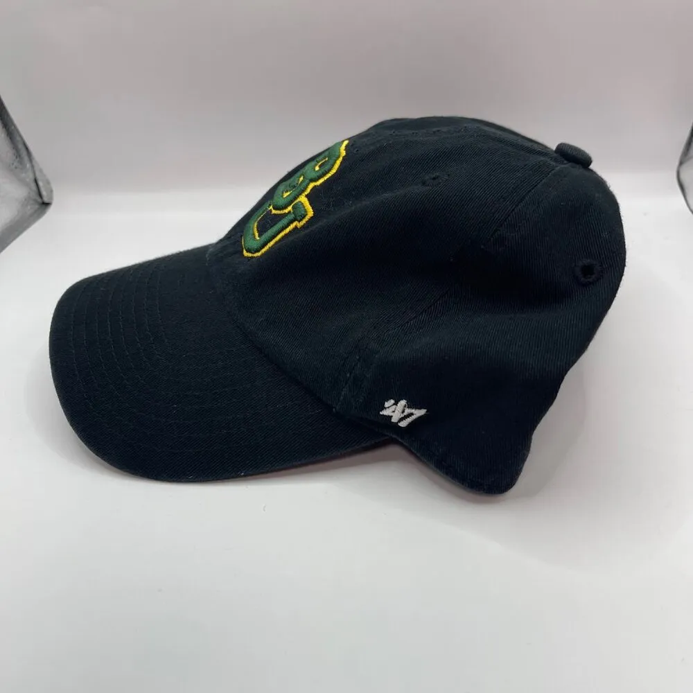 Baylor Bears 47 Brand Clean Up Adjustable Black Hat - Image 3