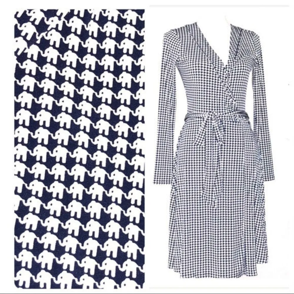 💕BANANA REPUBLIC💕 Elephant Print Wrap Dress - Image 3